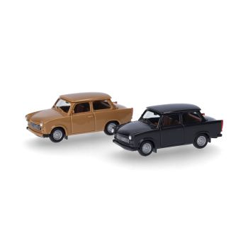 MiniKit: Trabant 601 negru/ocru 2buc