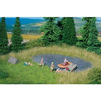 Lac, pentru modelism, 22 x 20 cm