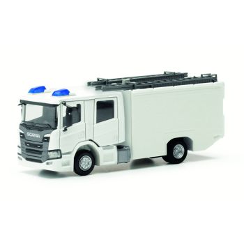 MiniKit: autospecială de pompieri Scania CrewCab 2buc