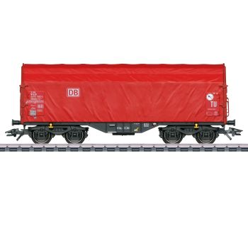 Vagon de marfa cu prelată, tip Shimmns , DB,  Epoca VI, Sistem AC