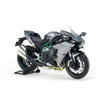 Kit de construit motocicleta Kawasaki Ninja H2 Carbon 1:12-Resigilat