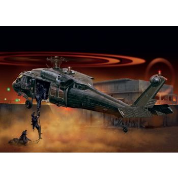 Kit de construit elicopter UH-60 Black Hawk "Night Raid" 1:72