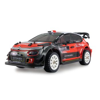 Masina RC cu telecomanda Citroen C3 WRC Rally/Drift, Lungime 33 cm, Viteza 45 km/h, Gyroscop, Scara 1:14, 2.4Ghz, Lumini LED , 14+