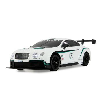 Masina RC cu telecomanda Bentley GT3 Continental Drift Car, Lungime 27.5 cm, Scara 1:18, Viteza aprox: 20Km/h, 2.4Ghz, 4WD,Lumini LED, 6+