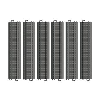 Sina dreapta din plastic pentru trenuletele Märklin my world 6buc/set