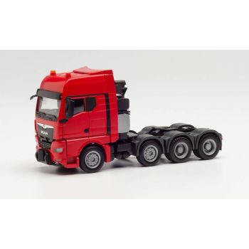 Macheta camion MAN TGX GX 8x4 heavy-duty rosu