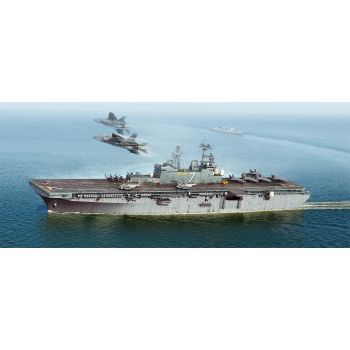 Kit de construit portavion USS IWO JIMA LHD-7 1:700