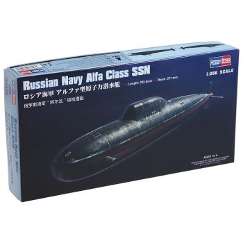 Kit de construit submarin nuclear RFS Alfa Class SSN 1/350