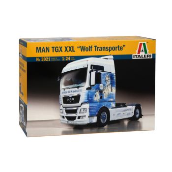 Kit de construit camion MAN TGX XXL "Wolf Transporte" 1:24