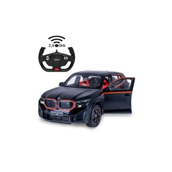 Masina RC cu telecomanda BMW XM Negru, Lungime 35.3 cm, Scara 1:14, 2.4Ghz, 11Km/h, Usi manuale, LED fata/spate, 6+