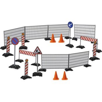 Accesorii zona de construcție 38 bucati, Scara 1:20