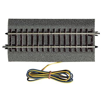 Sina dreapta  G½, de conectare pentru sistemul analog, 115mm Roco Line cu terasament