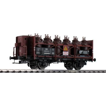 Vagon de marfa transport acid, Z [P] cu cabina franare,"VTG", DB, Epoca III