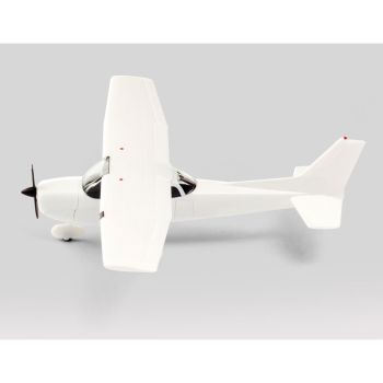 Minikit: avion de construit, elice argintie, 1:87