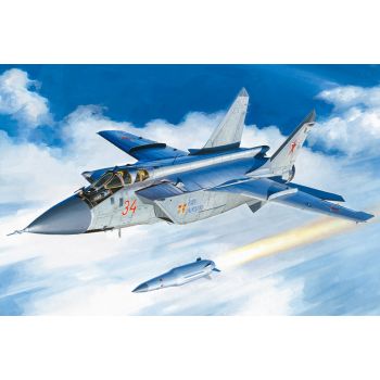 Kit de construit avion MiG-31BM. cu racheta KH-47M2 1:48