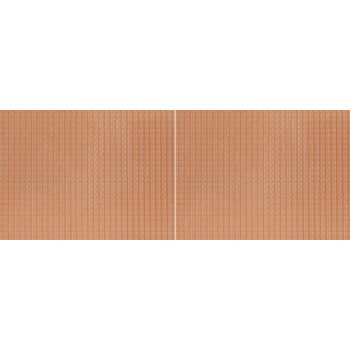 Foaie din carton structurat 3D, imitatie tigla , pentru modelism 28x10cm