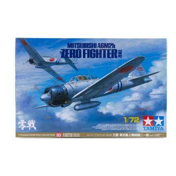 Kit de construit avion Mitsubishi A6M2b Zero Fighter ZEKE 1:72
