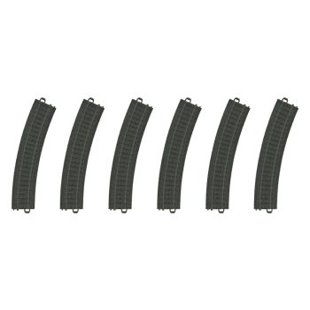 Sina curba din plastic pentru trenuletele Märklin my world 6buc/set