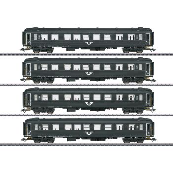 Set 4 vagoane de calatori SJ, Epoca VI, AC