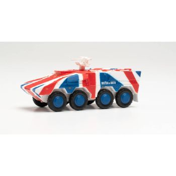 Macheta vehicul militar transportor blindat GTK Boxer "BRITISH ARMY"