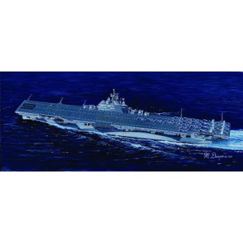 Kit de construit portavion USS Yorktown CV-10 Aircraft Carrier 1:700