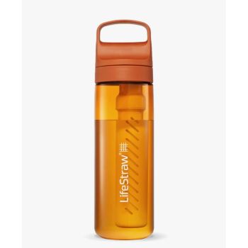 Filtru apa Lifestraw Go cu sticla 0.65 L kyoto orange
