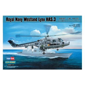 Kit de construit elicopter Royal Navy Westland Lynx HAS.3 1:72
