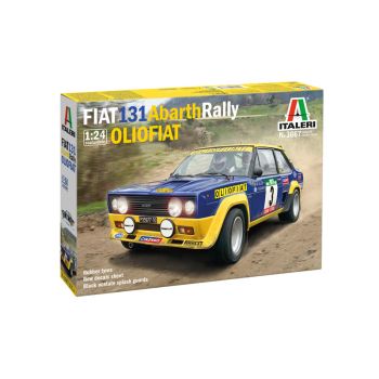 Kit de construit auto FIAT 131 Abarth Rally OLIO FIAT 1:24