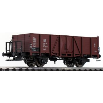 Vagon de marfa tip gondola cu incarcatura, Omu (O) ,DR, Epoca IV