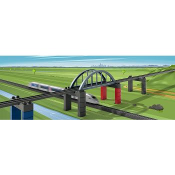 Set blocuri de construcție a podului feroviar - Marklin my world