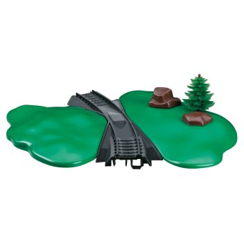 Kit trecere la nivel cu calea ferata pentru trenulete Marklin my world