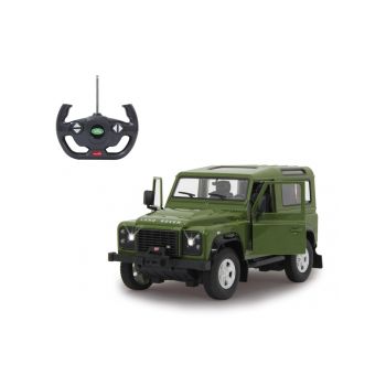 Masina RC cu telecomanda Land Rover Defender, Lungime 29 cm, Scara 1:14, 2.4 Ghz, Lumini LED fata, 6+ 