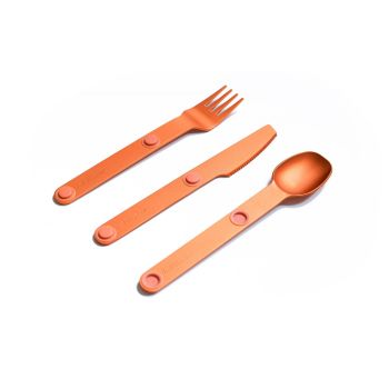 Set 3 tacamuri camping Full Windsor Magware (orange)