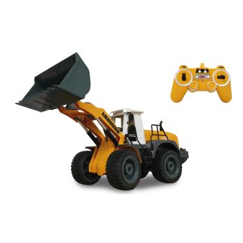 Incarcator RC cu telecomanda Liebherr 564, Lungime 44 cm, Scara 1:20, Sunete si lumini, 12 functii, 2.4 Ghz, 7 canale, 6+