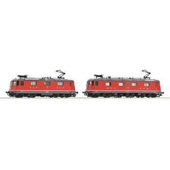 Set 2 locomotive electrice dubla tractiune Re 10/10, SBB, Epoca IV