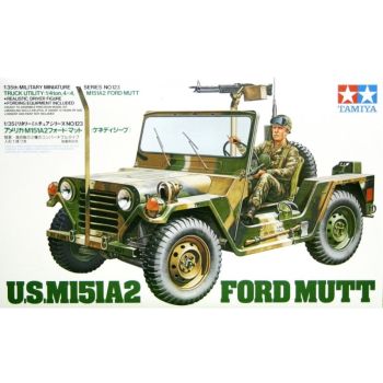 Kit de construit auto militar US M151A2 Ford MUTT cu 1 figurina, 1:35